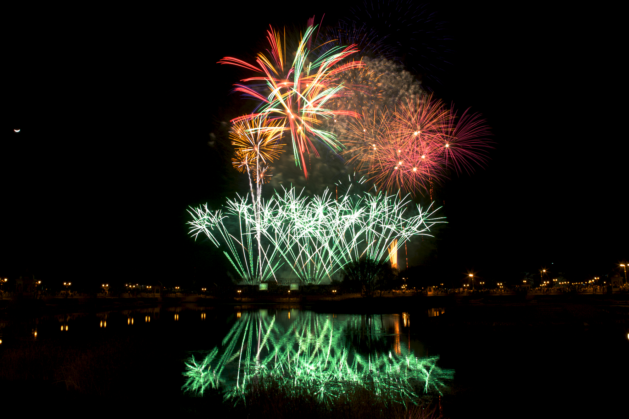Merlin Fireworks display at the 2010 Championship