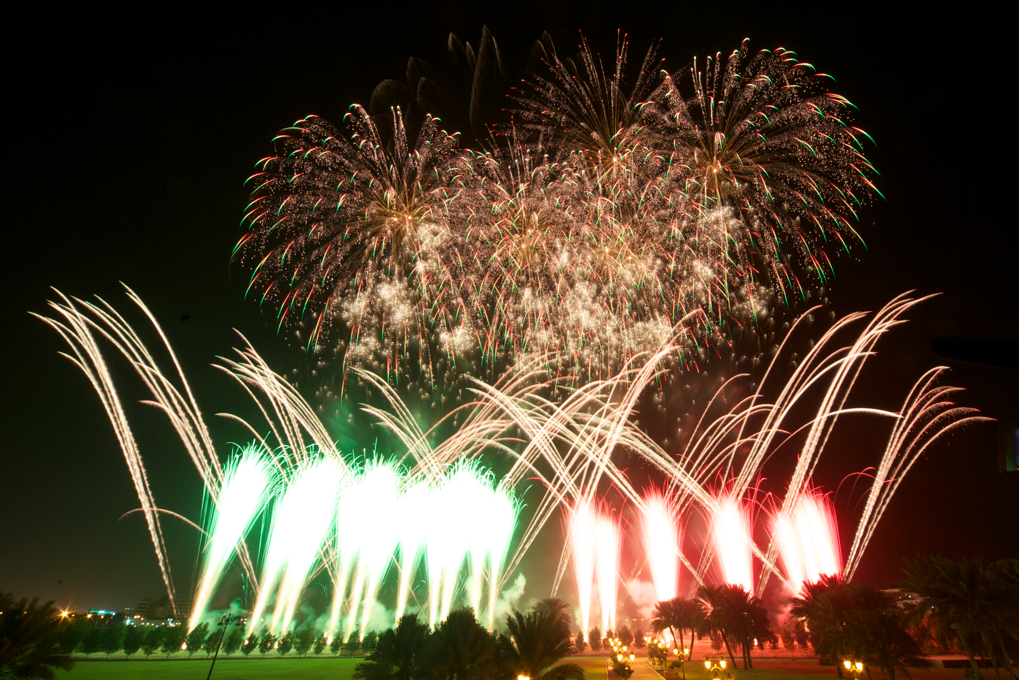 Vulcan Fireworks display